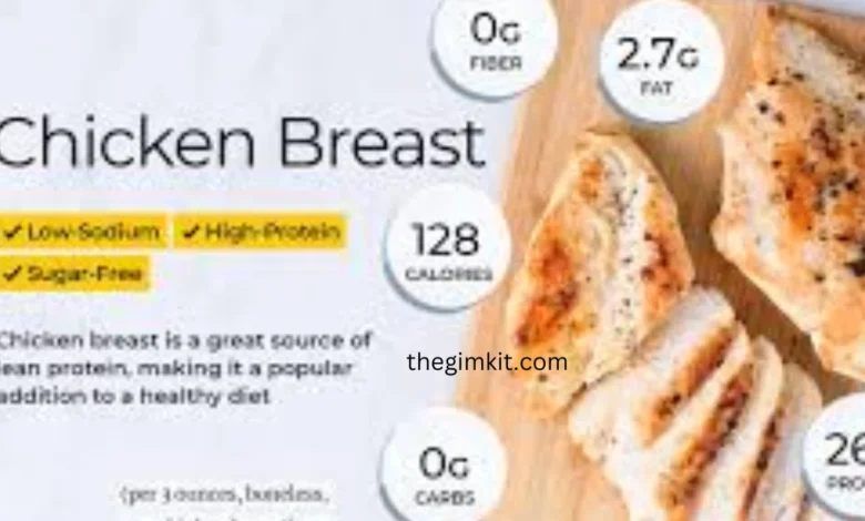 8 oz chicken breast nutrition